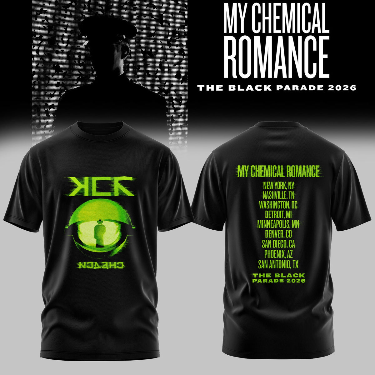 M.C.R – The Black Parade Tour NA 2026 Limited T-Shirt