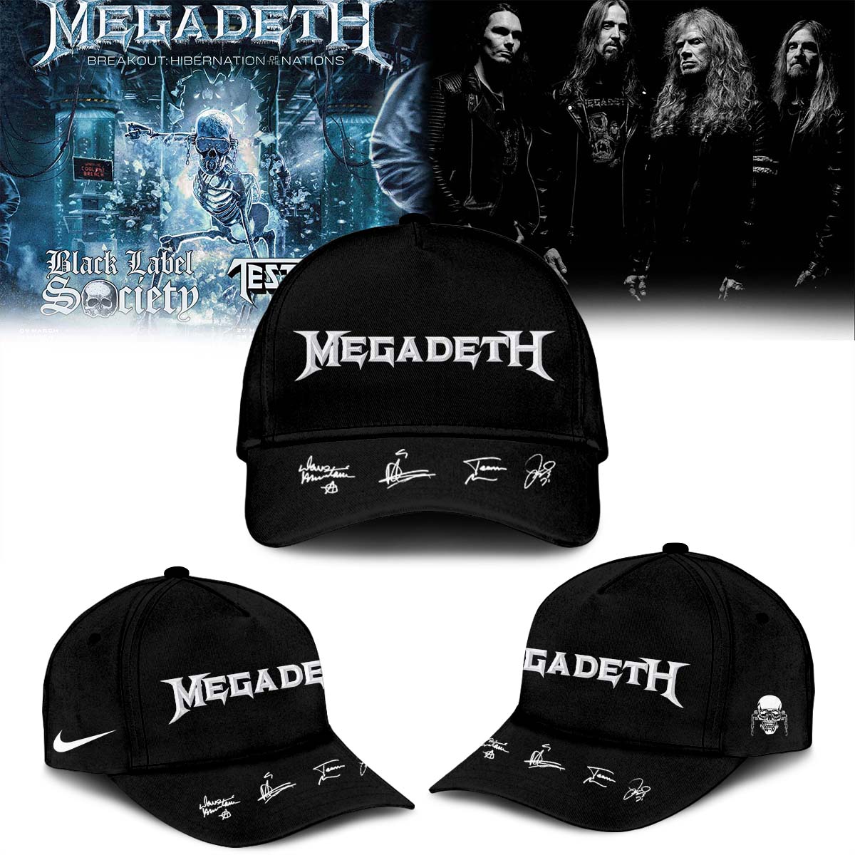 Megadeth Limited Signed TShirt
