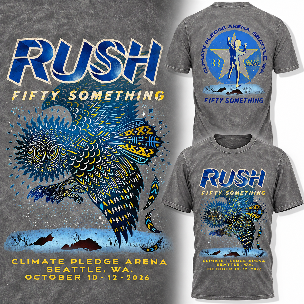 Fifty Something Tour 2026, Seattle T-shirt