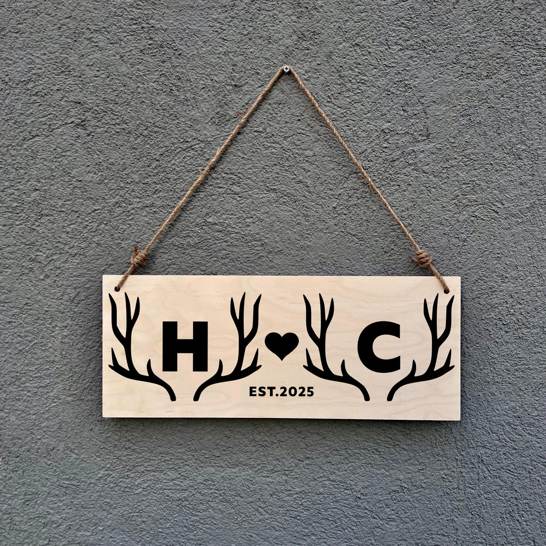 The Perfect Personalized Touch: Custom Antler Wooden Signs for Every Home Content: