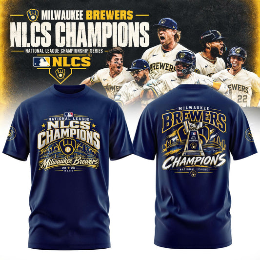 Milwaukee Brewers NLCS Champions 2026 Limited Edition T-Shirt