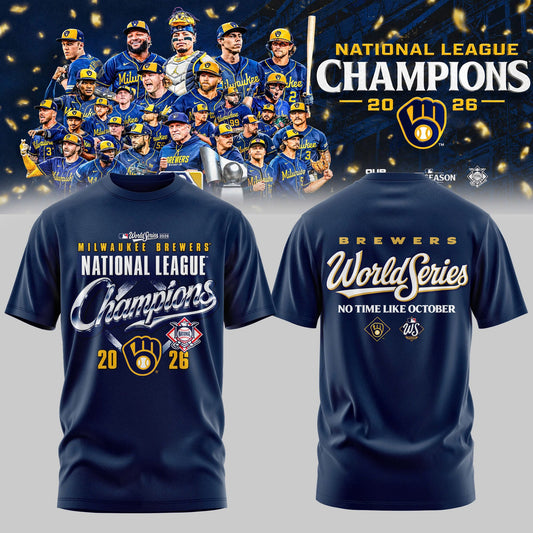 Milwaukee Brewers NLCS Champions 2026 Limited Edition T-Shirt