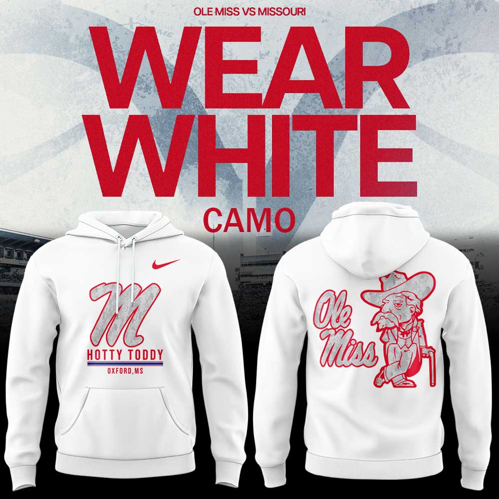 . Ole Miss Football Gear up for Saturday’s game! Hoodie V2