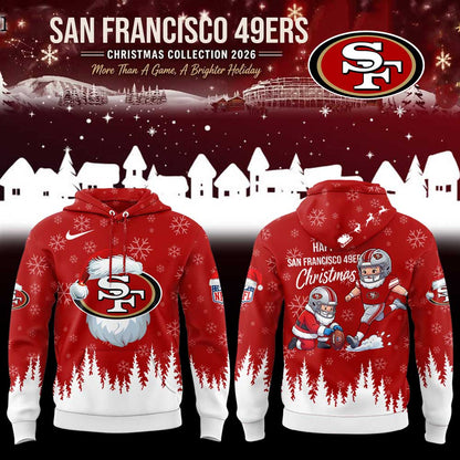 SF 49ers Christmas 2026 Hoodie