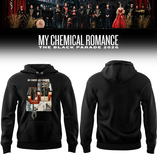 Limited Edition MCR Long Live The Black Parade Tour US 2026 At Denver Hoodie
