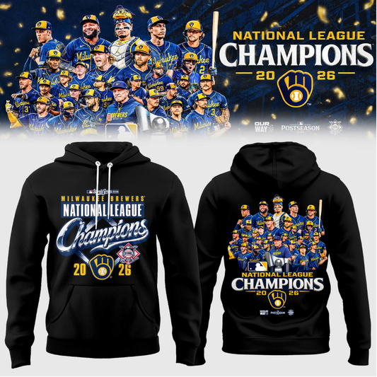Milwaukee Brewers NLCS Champions 2026 Limited Edition Hoodie