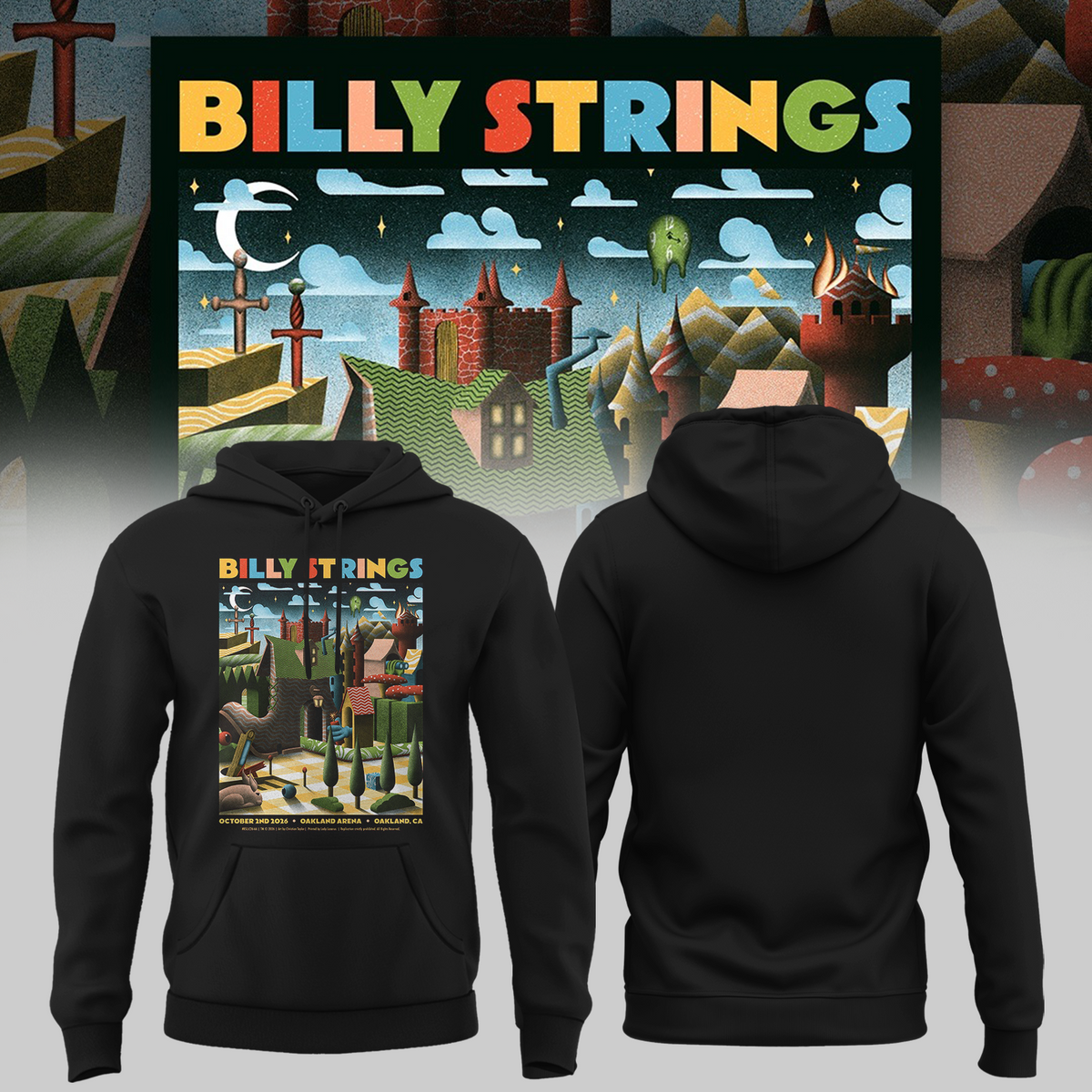 Limited Edition Billy Strings tour 2026 Hoodie