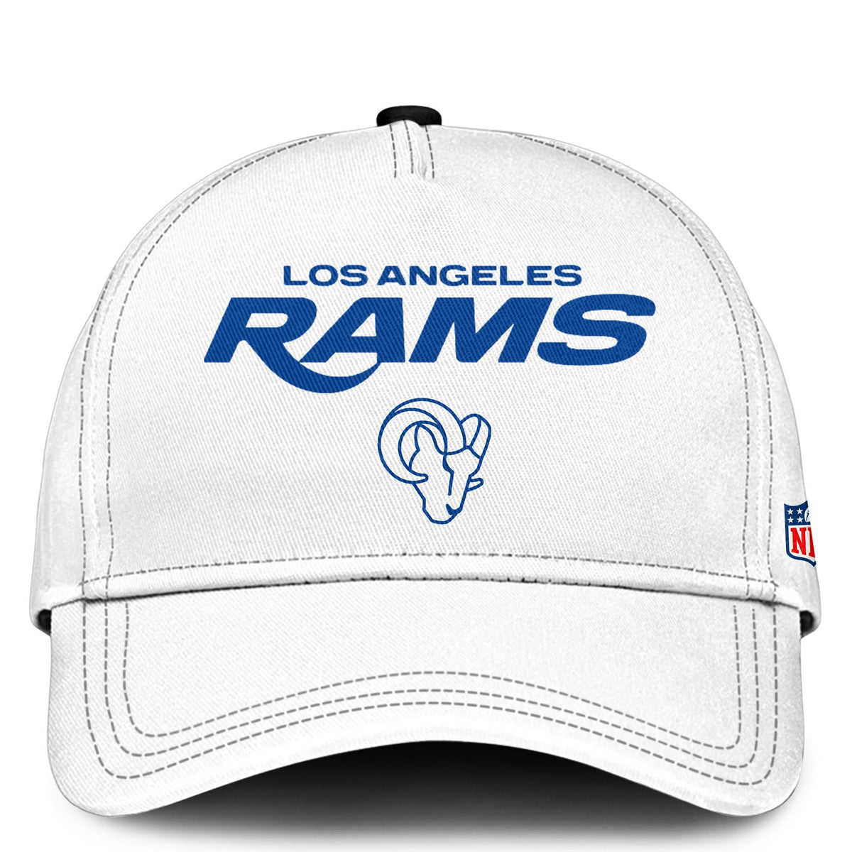 LAR Rams Classic Sol Fearsome White Jersey