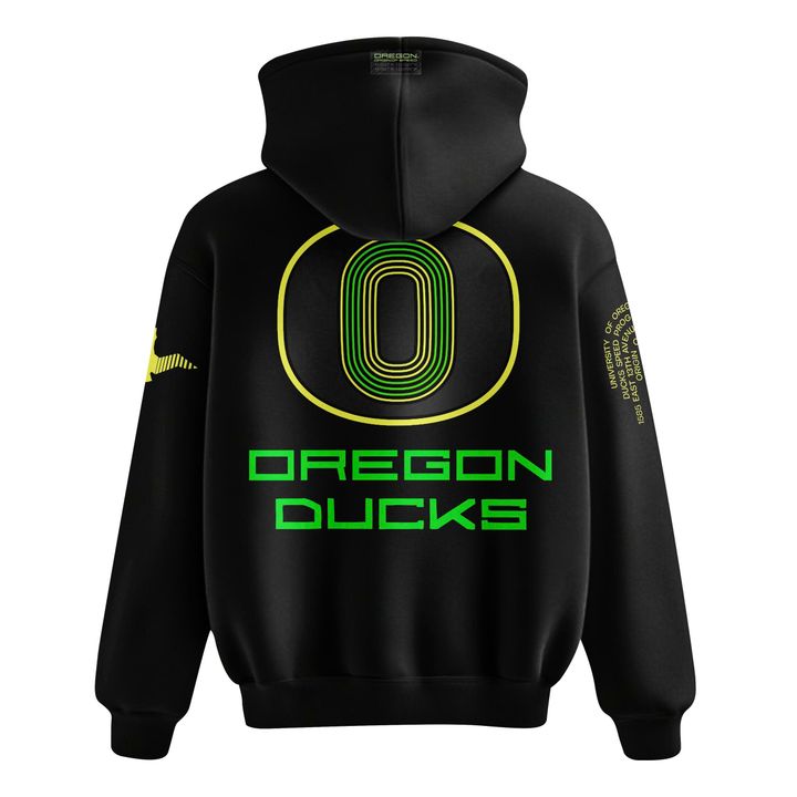 Women's Nike Black Oregon Ducks Origin of Speed Hoodie