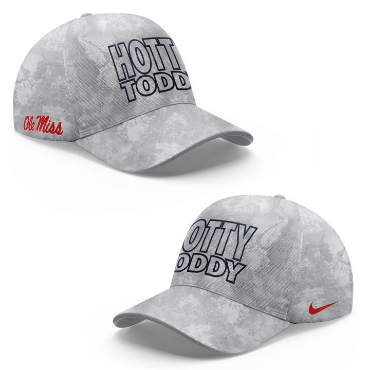 Ole Miss Rebels Wear White Graphic Hoodie – Gray Camo