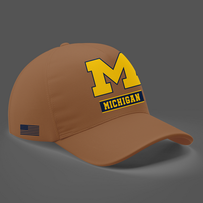 Michigan Wolverines Jordan 2026 Military Appreciation Sideline Dri-FIT T-shirt