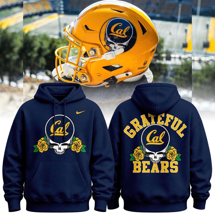 New Hoodie Cal Football x Grateful Dead