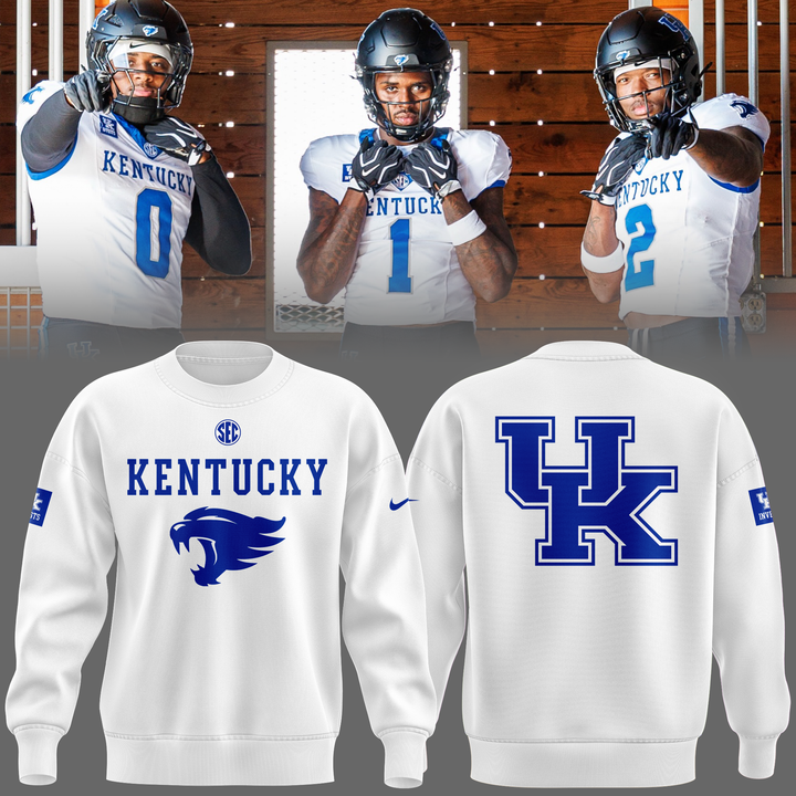 Limited Edition Kentucky Wildcats football 2026 SWEATSHIRT