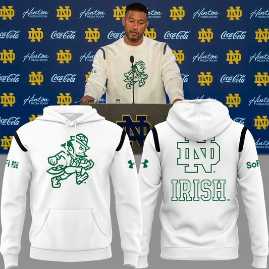 Green Hoodie Notre Dame Football - Go Irish Hoodie
