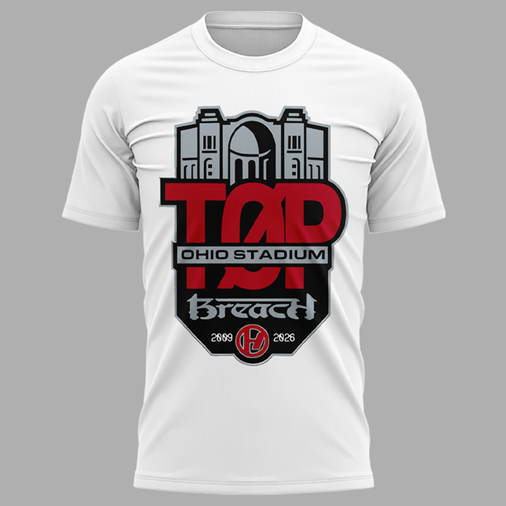 04.TØP X Ohio State Buckeyes Ohio Stadium 2026 T-shirt