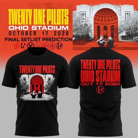 Twenty One Pilots X Ohio State Buckeyes 2026 T-shirt