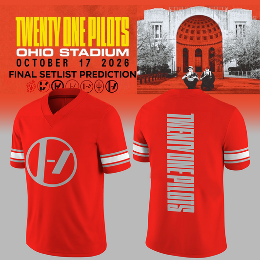 Twenty One Pilots X Ohio State Buckeyes 2026 Football Jersey