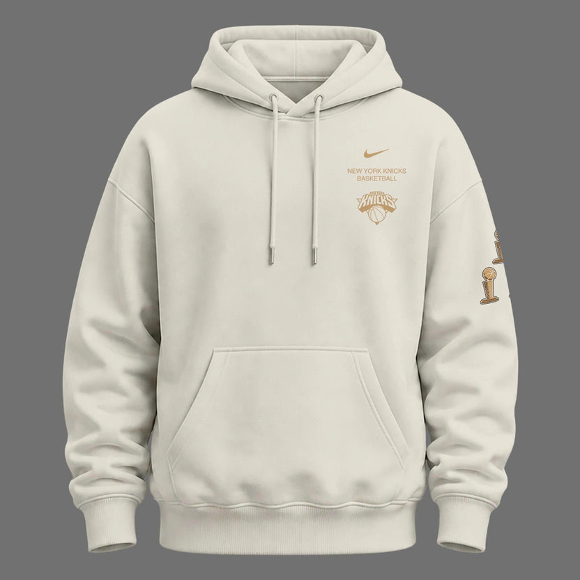 Unisex White New York Knicks 2026 Champions Night "The Champs" Hoodie