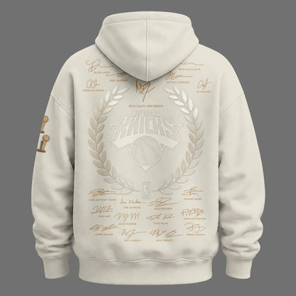 Unisex White New York Knicks 2026 Champions Night "The Champs" Hoodie